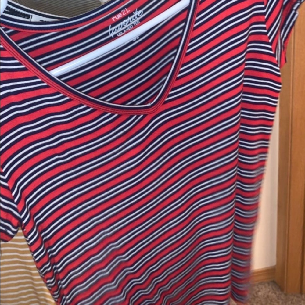 rue 21 striped shirt